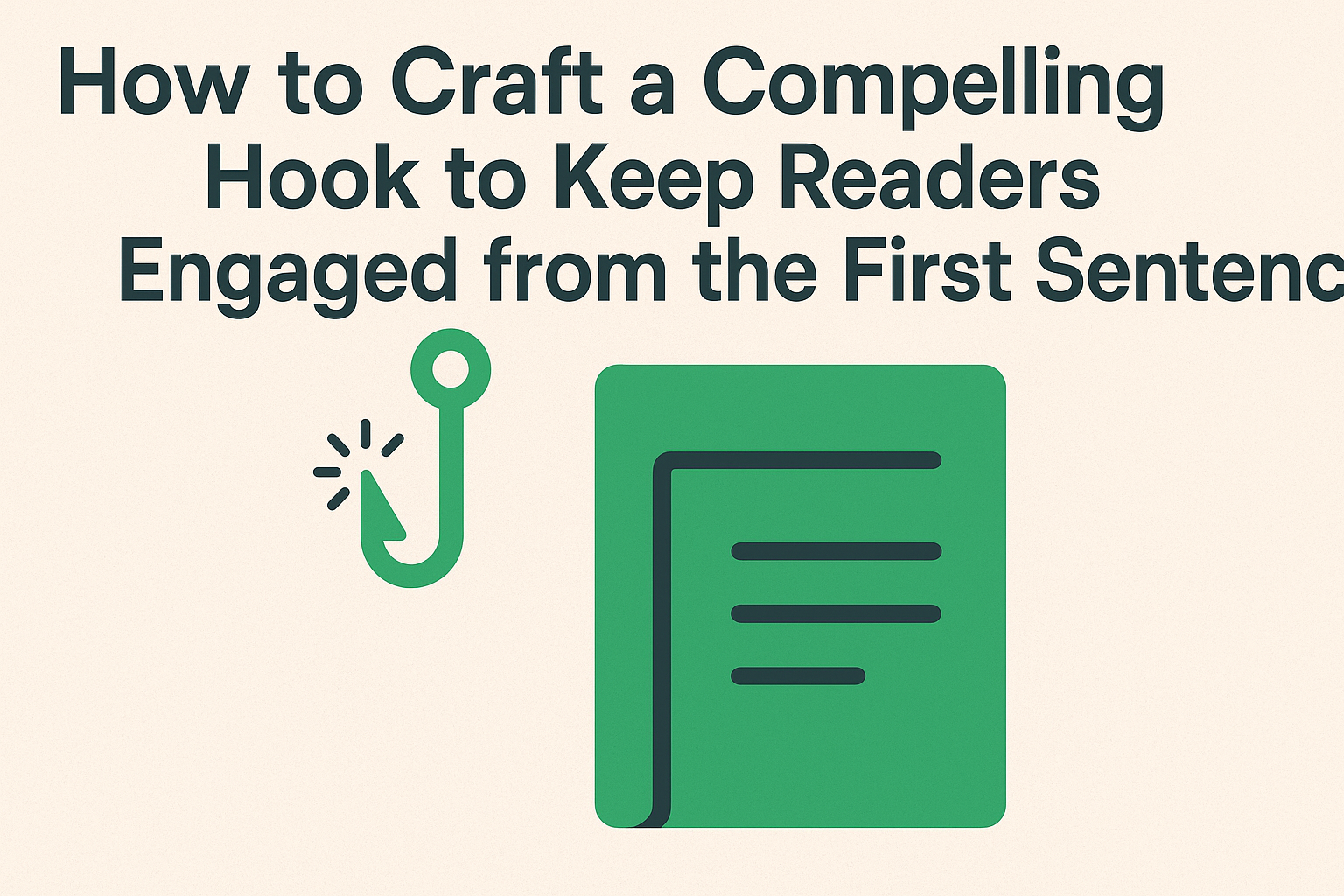 How to Craft a Compelling Hook to Keep Readers Engaged from the First Sentence