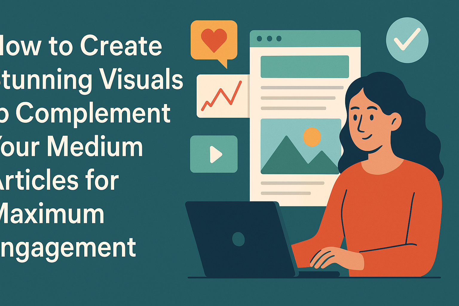 How to Create Stunning Visuals to Complement Your Medium Articles for Maximum Engagement