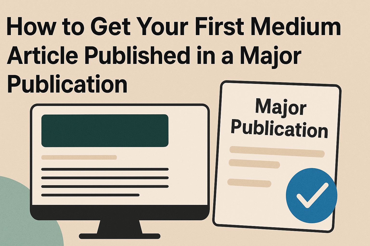 How to Get Your First Medium Article Published in a Major Publication